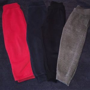 (4) Little boys play sweatpants
